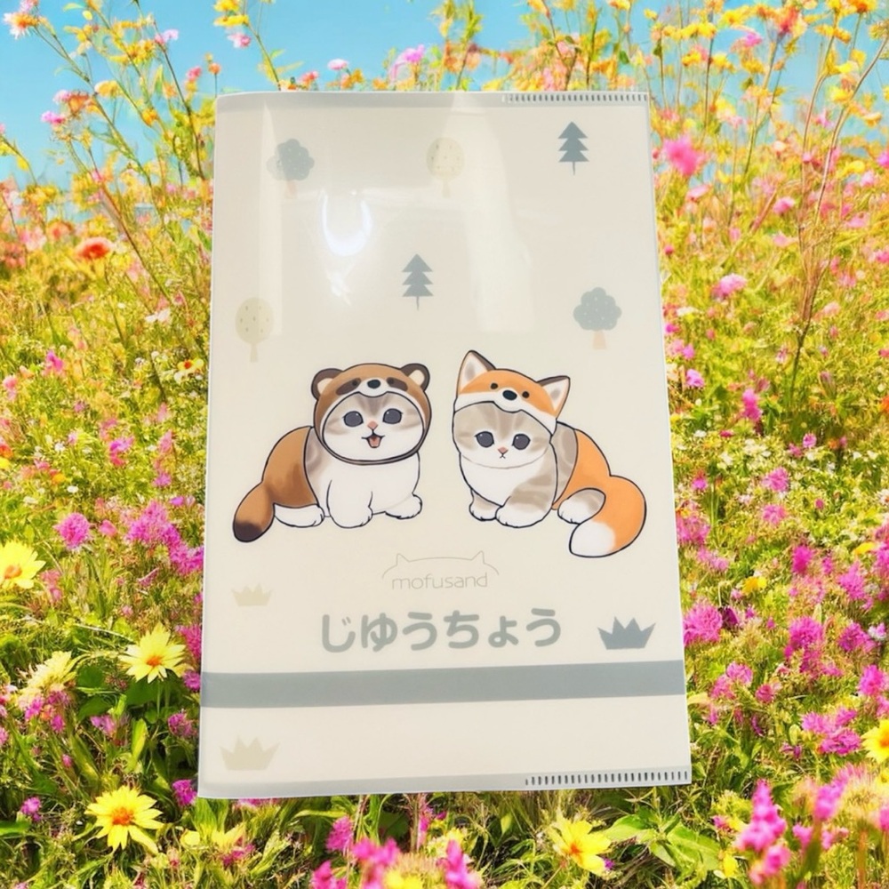 Mofu Animal Notebook with Cartoon Design